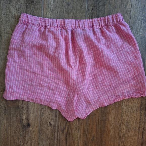 ⭐️ 3/$20 Ellen Tracy Linen Shorts Sz Large - Picture 5 of 7